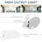 Luxrite 5 Inch Square LED Recessed Downlight 5CCT 2700K-5000K 18W 1600LM Dimmable Wet Rated IC Rated LR22642-1PK - alternate 4